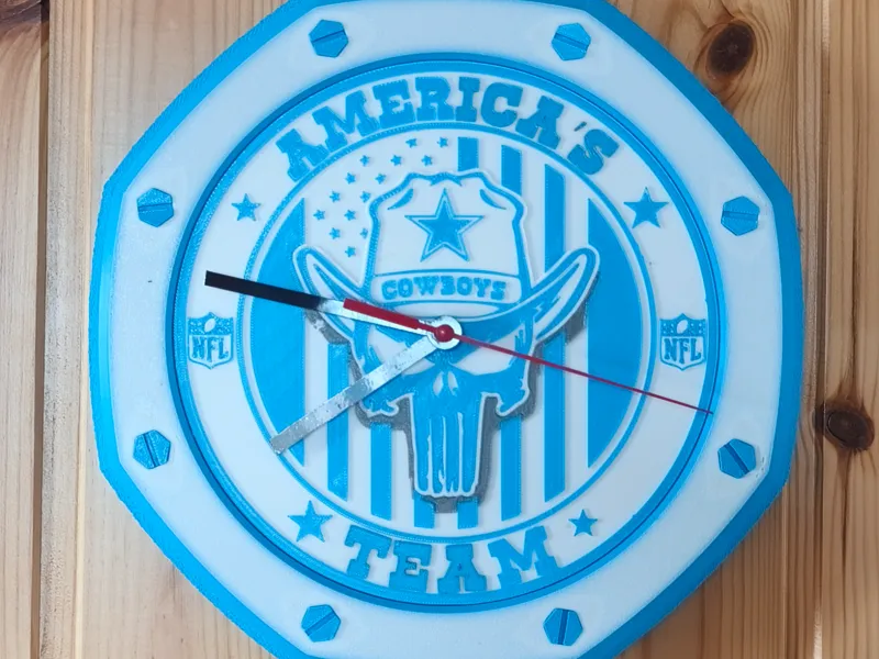 Wall clock Royal Pop Swatch american's team