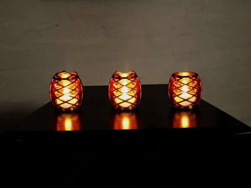 LED 茶蜡烛台