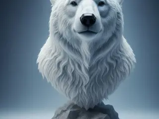 Oso Polar Busto