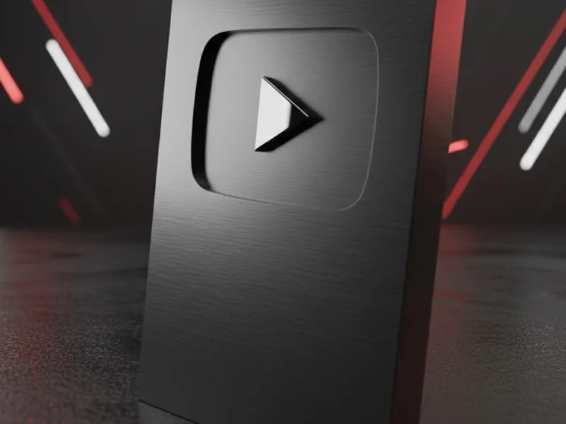 Buton de redare Youtube
