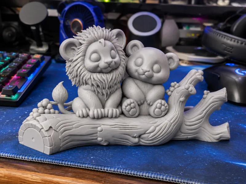 Serie Together In Harmony (BabyLion e BabyPanda)