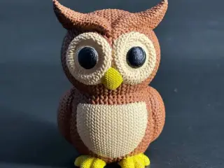 Knitted Owl