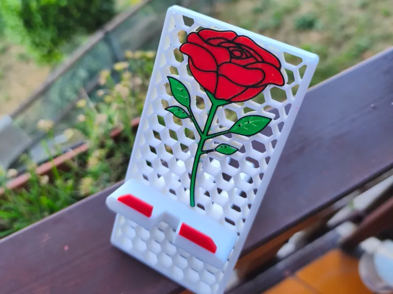 Soporte para smartphone – Rosa