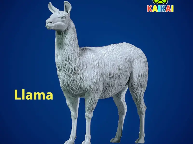 Llamas model - camel statue - 3D print