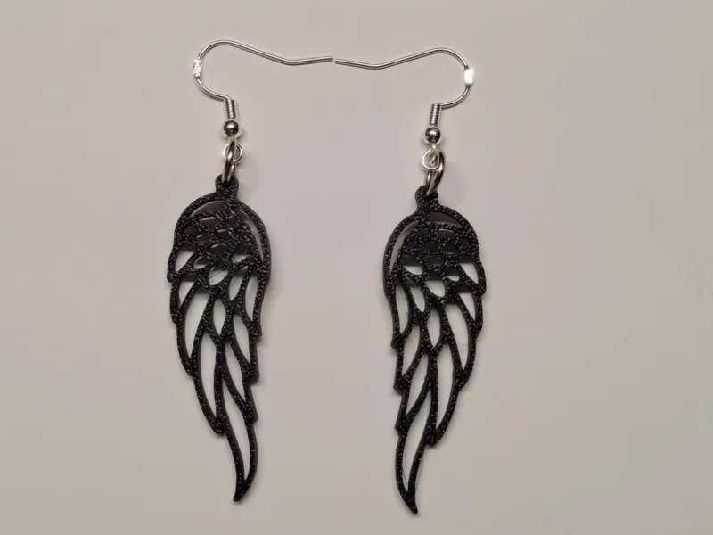 Pendientes ala de angel