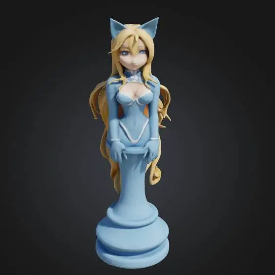 Anime Chess Set part : Blond Tower