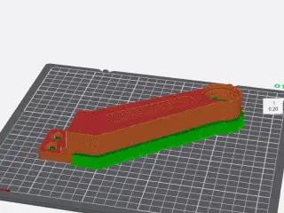 Side Mounted Spool Holder for E3V3Plus Tighter Fitting Mod