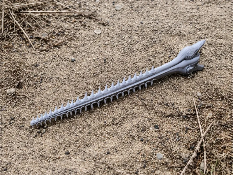Largetooth Sawfish Skull