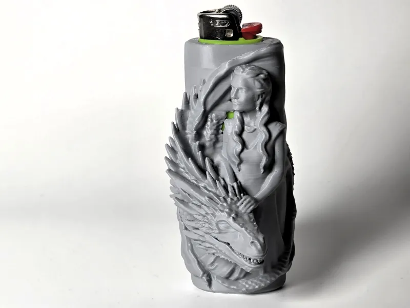 Hoes voor BIC J6 aansteker Mother of dragon Game of Thrones