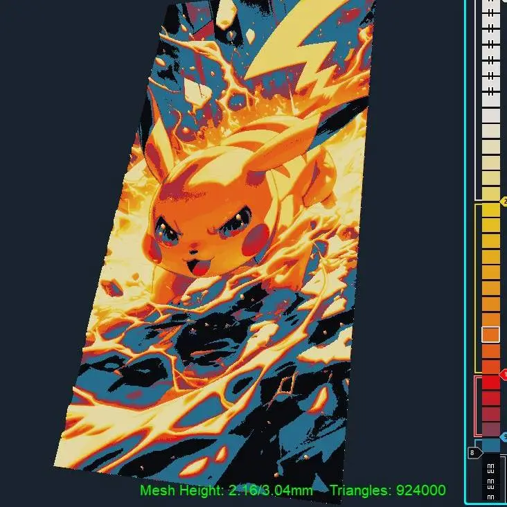 Pokemon pikachu attacking