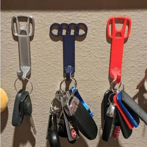 Honda/Audi logo key holder
