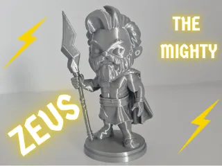 Zeus Chibi Statue