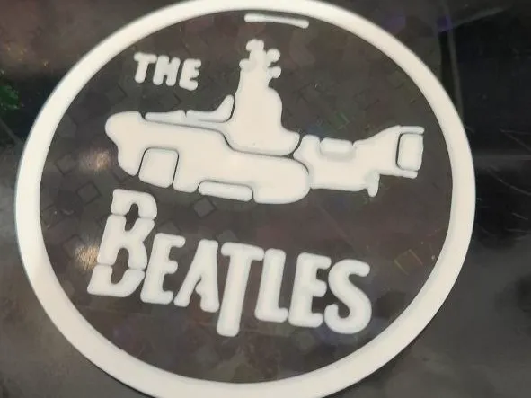 the beatles  coaster