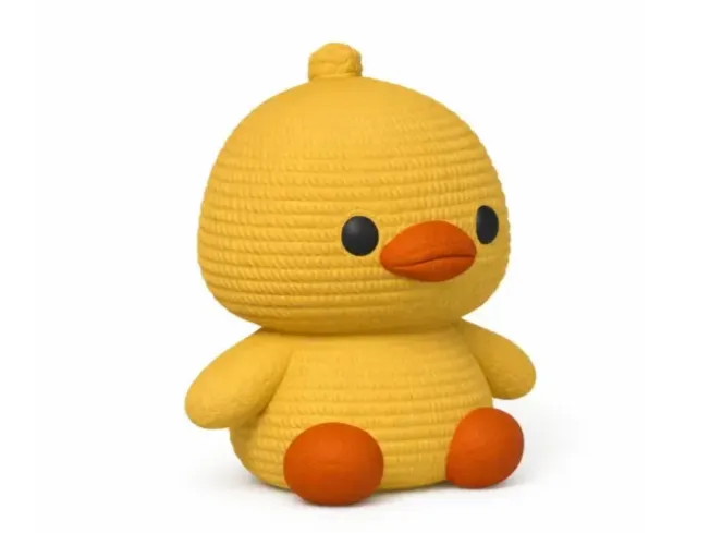 Knitted Duck