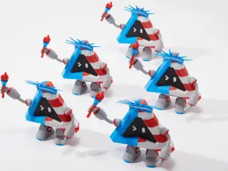 Creality Maker-10cmMini keychain（America)