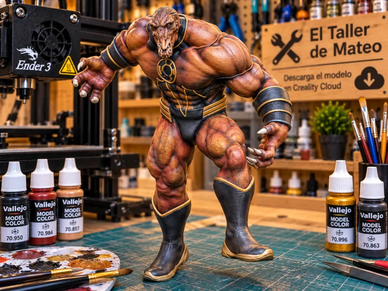 Bestia Colosal Guardián – El Taller de Mateo