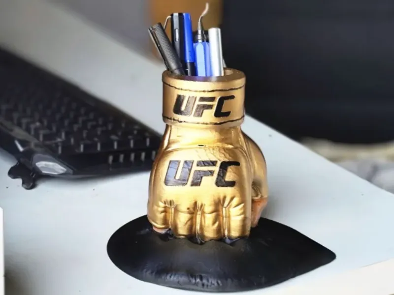UFC glove pencils case