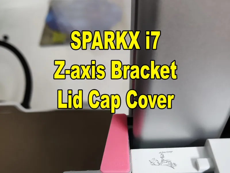 Abdeckung Z-Achse-Halterung SparkX i7 LH & RH