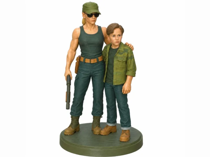 Terminator - Sarah y Jhonn Connor -