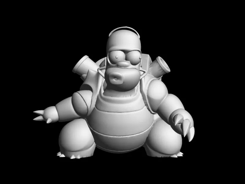Homero Simpson Pokemon