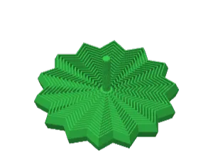 14 Point Star Expanding Fidget