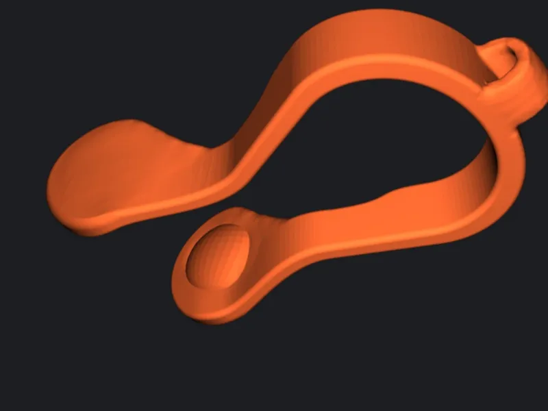 Swimming nose clip
