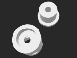 bushing plastics for window gas rams-0