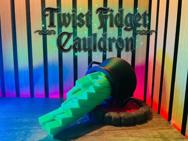 Twist Fidget Cauldron