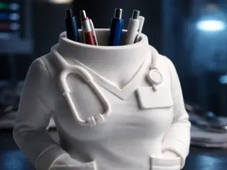 Nurse pen holder