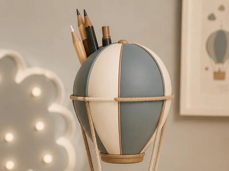 Hot Air Balloon Pencil Holder