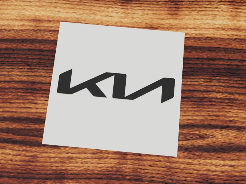 Kia Minimal Brand Emblem