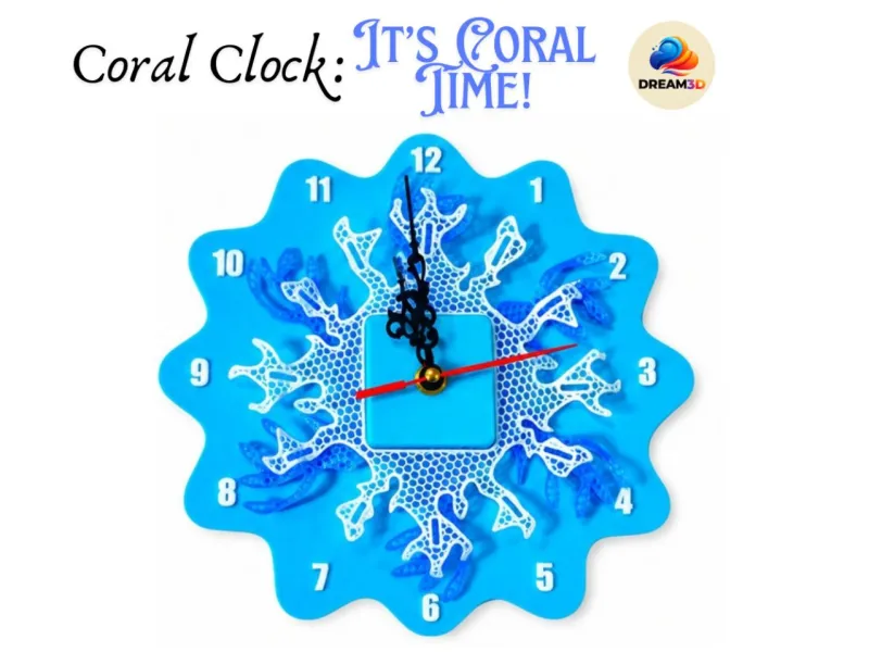 Coral Clock: It's Coral Time!