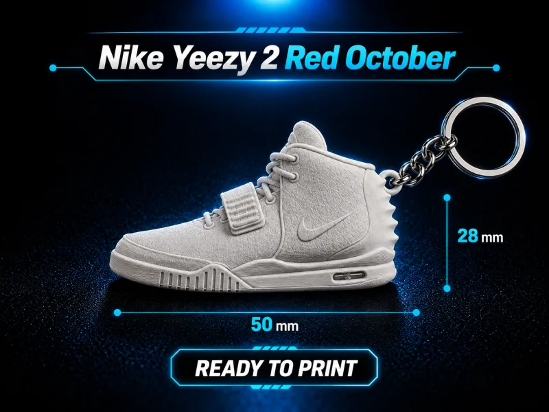 Porte-clés Nike Yeezy 2 Red October