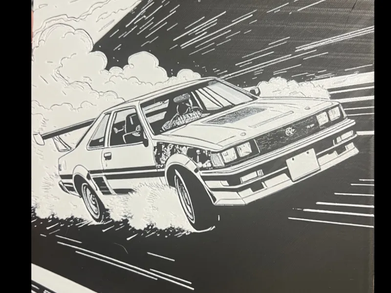 Toyota AE86 Trueno V2 Hueforge 200x200