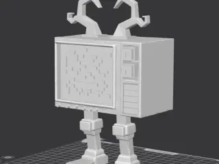 Brainrot Telemorte TV Game