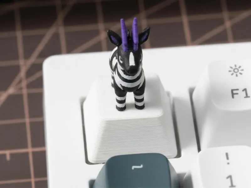 Zebstrika – Pokémon Mechanisch Toetsenbord Keycap