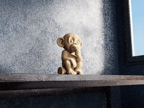 cute-monkey-pondering-thoughtful-primate-figure