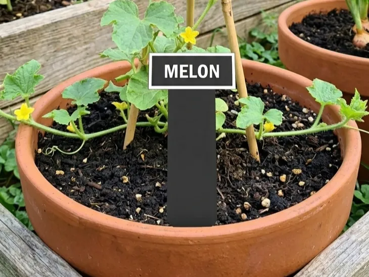 Cartel planta melon
