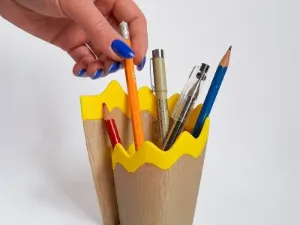 Pencil Sharpening Desk Organizer Set