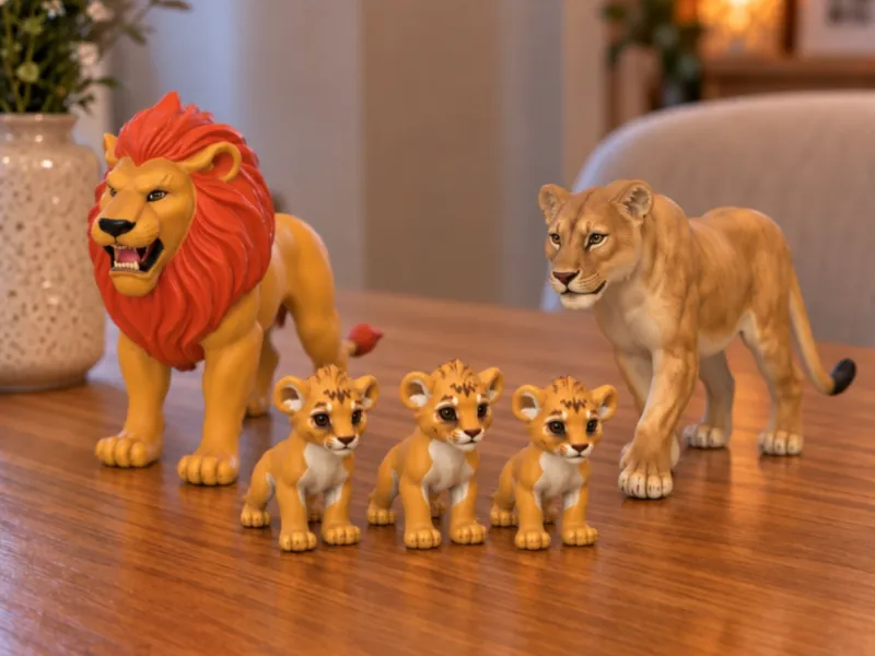 Leeuwenfamilie beeldje 🦁