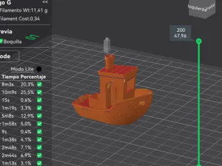 BENCHY - BOAT - KEYCHAIN AND TEST MODEL