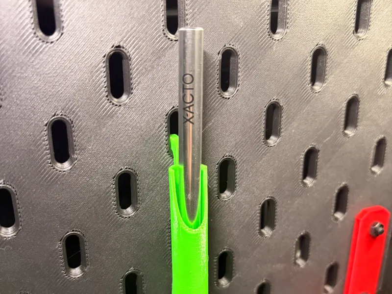 Soporte para cuchillo X-Acto Ikea Skadis