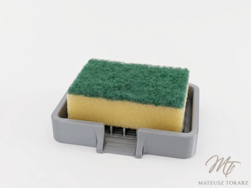 Zelflopende Spons- & Zeephouder