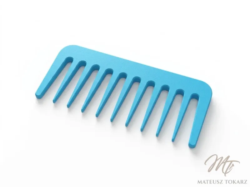 Pente de Dentes Largos | Desembaraço Suave