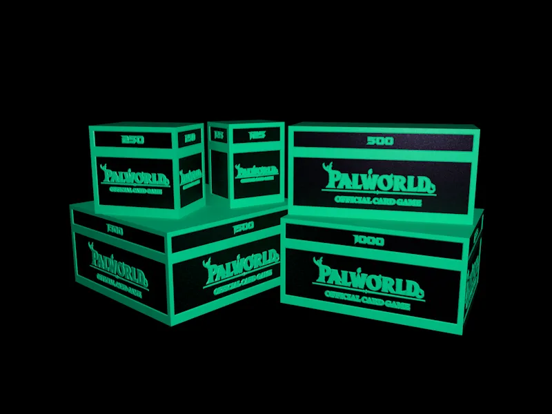 Palworld Card boxes V2 - Non-Sleeved Collection