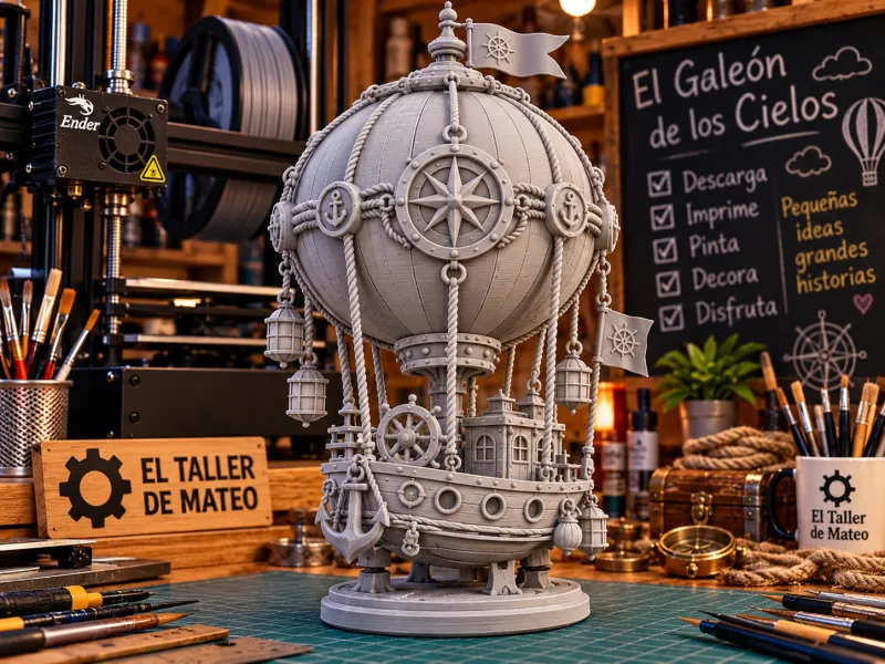 The Sky Galleon - Captain Canaleta