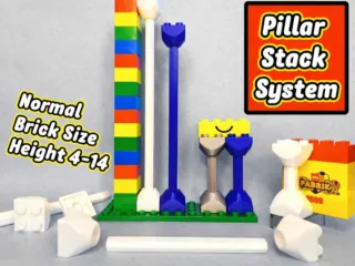 Pillar Stack System - Brick Size Standard