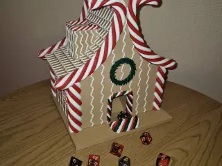 Gingerbread House Dice tower assembly kit by Mazetropolis