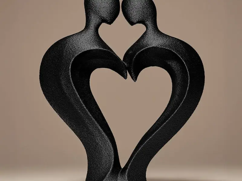 Romantic Couple Sculpture