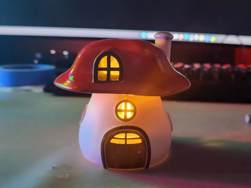 Porta tealight a fungo